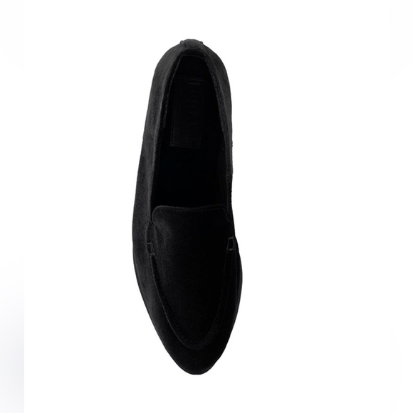 Rag & Co Black Luxe Lap Moc Toe Flat Women’s Size 8 Handcrafted - Picture 10 of 13